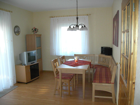 Wohnzimmer Ferienwohnung Büsum